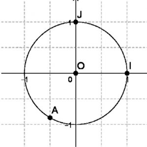 cercle trigonométrique sujet E3C 02644