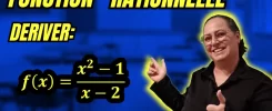 Dérivée d'une fonction rationnelle : exercice corrigé pas à pas avec la formule de la dérivée d'un quotient en Terminale spé maths.