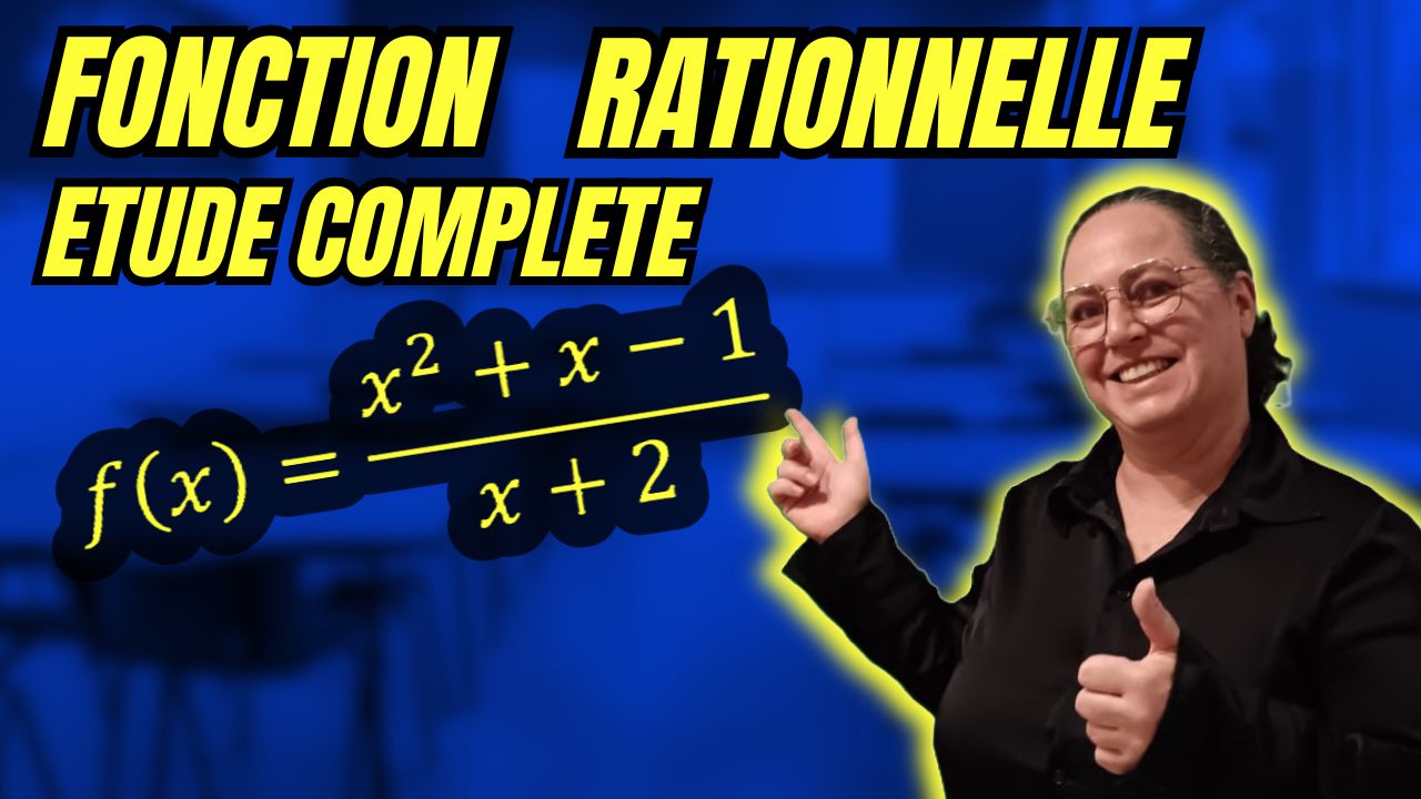 étude de fonction rationnelle: domaine de définition, dérivée, variation et équation de tangente
