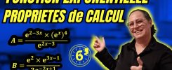 Maîtriser les propriétés de la fonction exponentielle