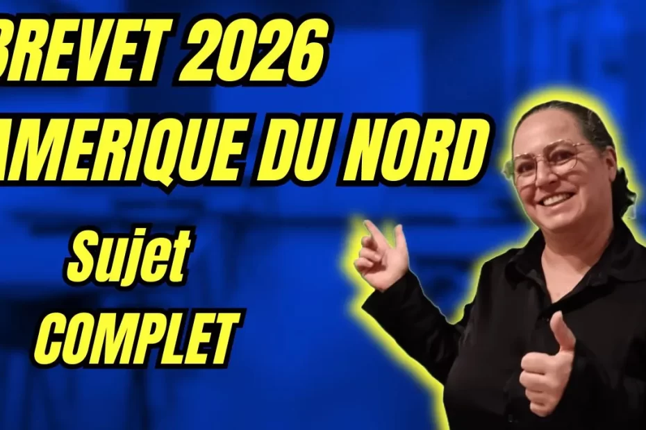 Sujet brevet maths Amérique du Nord 2026 avec nouveau format et accès aux corrigés des exercices